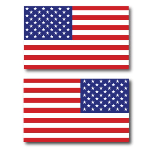 We Stand for The Flag American Flag Car Magnet Decal 6 in x 4 in Heavy Duty for Car Truck SUV Waterproof Magnet Me Up 